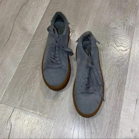 J/SLIDES GRAY SUEDE SZ 7.5 - Picture 2 of 5